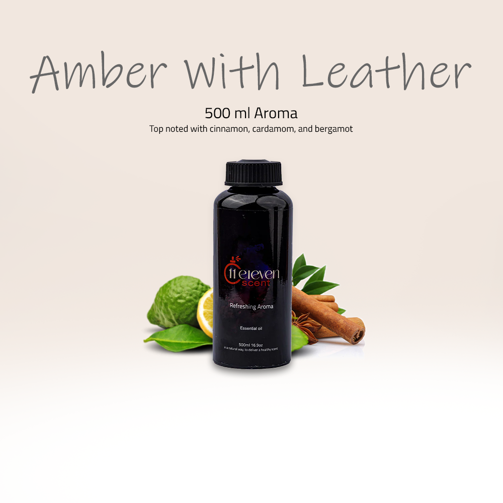 Amber with Leather 500ml Aroma