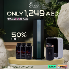 3in1 Offer - Stand + QT + Car x3 & 3 Aroma Oil 500ml